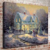 Blessings of Christmas HD Canvas Print Home Decor Paintings Wall Art Pictures