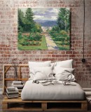 Rose Garden Portland  HD Canvas Print Home Decor Paintings Wall Art Pictures