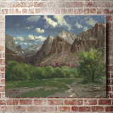 Zion National Park  HD Canvas Print Home Decor Paintings Wall Art Pictures