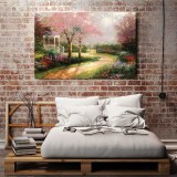 Morning Dogwood HD Canvas Print Home Decor Paintings Wall Art Pictures