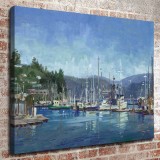 Newport Harbor HD Canvas Print Home Decor Paintings Wall Art Pictures