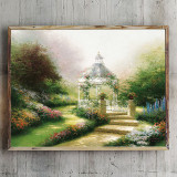 Hidden Gazebo HD Canvas Print Home Decor Paintings Wall Art Pictures