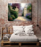 The Open Gate HD Canvas Print Home Decor Paintings Wall Art Pictures