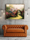 Glory Of Morning  HD Canvas Print Home Decor Paintings Wall Art Pictures