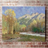 High Country Meadow HD Canvas Print Home Decor Paintings Wall Art Pictures