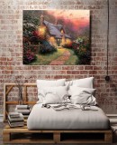 Glory Of Evening  HD Canvas Print Home Decor Paintings Wall Art Pictures