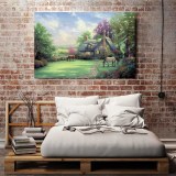 A Perfect Summer Day HD Canvas Print Home Decor Paintings Wall Art Pictures