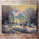 Blessings of Christmas HD Canvas Print Home Decor Paintings Wall Art Pictures