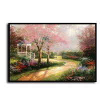 Morning Dogwood HD Canvas Print Home Decor Paintings Wall Art Pictures