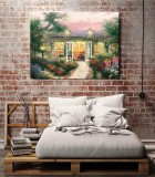 Studio in The Garden HD Canvas Print Home Decor Paintings Wall Art Pictures