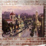 Plaza Lights Kansas City HD Canvas Print Home Decor Paintings Wall Art Pictures