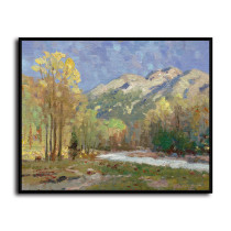 High Country Meadow HD Canvas Print Home Decor Paintings Wall Art Pictures