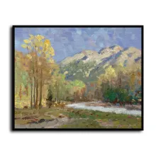 High Country Meadow HD Canvas Print Home Decor Paintings Wall Art Pictures