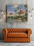 Hotel Del Coronado HD Canvas Print Home Decor Paintings Wall Art Pictures