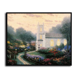 Blossom Hill Church  HD Canvas Print Home Decor Paintings Wall Art Pictures