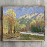 High Country Meadow HD Canvas Print Home Decor Paintings Wall Art Pictures