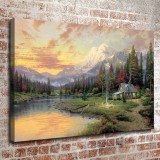 Evening Majesty  HD Canvas Print Home Decor Paintings Wall Art Pictures