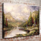 Mountain Majesty HD Canvas Print Home Decor Paintings Wall Art Pictures