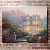 Victorian Evening  HD Canvas Print Home Decor Paintings Wall Art Pictures