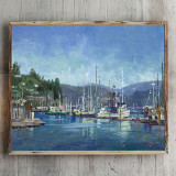 Newport Harbor HD Canvas Print Home Decor Paintings Wall Art Pictures