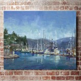 Newport Harbor HD Canvas Print Home Decor Paintings Wall Art Pictures