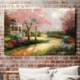 Morning Dogwood HD Canvas Print Home Decor Paintings Wall Art Pictures