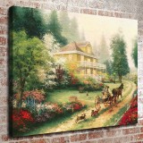 Sunday At Apple Hill  HD Canvas Print Home Decor Paintings Wall Art Pictures