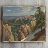 Bryce National Park  HD Canvas Print Home Decor Paintings Wall Art Pictures