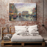 City by the Bay HD Canvas Print Home Decor Paintings Wall Art Pictures