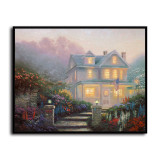 Victorian Evening  HD Canvas Print Home Decor Paintings Wall Art Pictures