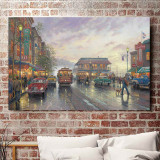 City by the Bay HD Canvas Print Home Decor Paintings Wall Art Pictures