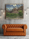 Zion National Park  HD Canvas Print Home Decor Paintings Wall Art Pictures