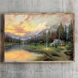 Evening Majesty  HD Canvas Print Home Decor Paintings Wall Art Pictures