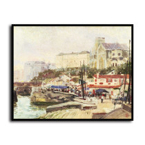 Biarritz HD Canvas Print Home Decor Paintings Wall Art Pictures