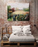 The Garden Party HD Canvas Print Home Decor Paintings Wall Art Pictures