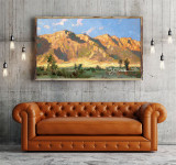 Windermere Ranch Sunset  HD Canvas Print Home Decor Paintings Wall Art Pictures