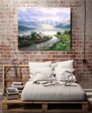 Emerald Isle Cottage  HD Canvas Print Home Decor Paintings Wall Art Pictures