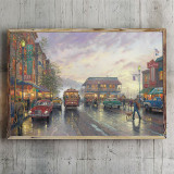 City by the Bay HD Canvas Print Home Decor Paintings Wall Art Pictures