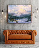 The Warmth Of Home HD Canvas Print Home Decor Paintings Wall Art Pictures