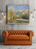 High Country Meadow HD Canvas Print Home Decor Paintings Wall Art Pictures