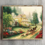 Sunday At Apple Hill  HD Canvas Print Home Decor Paintings Wall Art Pictures