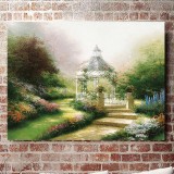 Hidden Gazebo HD Canvas Print Home Decor Paintings Wall Art Pictures