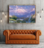 Twilight Vista HD Canvas Print Home Decor Paintings Wall Art Pictures