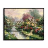 Lamplight Bridge  HD Canvas Print Home Decor Paintings Wall Art Pictures