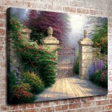 The Open Gate HD Canvas Print Home Decor Paintings Wall Art Pictures