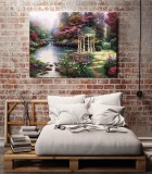 The Garden Of Prayer HD Canvas Print Home Decor Paintings Wall Art Pictures