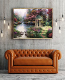 The Garden Of Prayer HD Canvas Print Home Decor Paintings Wall Art Pictures