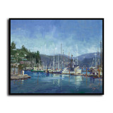 Newport Harbor HD Canvas Print Home Decor Paintings Wall Art Pictures