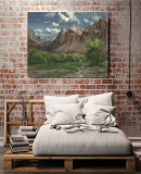 Zion National Park  HD Canvas Print Home Decor Paintings Wall Art Pictures