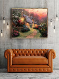 Glory Of Evening  HD Canvas Print Home Decor Paintings Wall Art Pictures